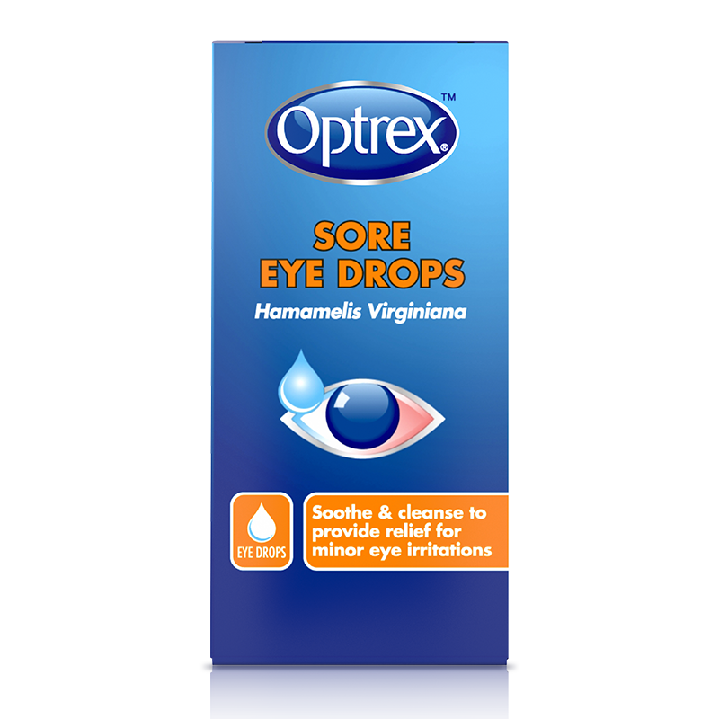 Eye Drops For Sore Eyes Treat sore eyes with Optrex eye drops